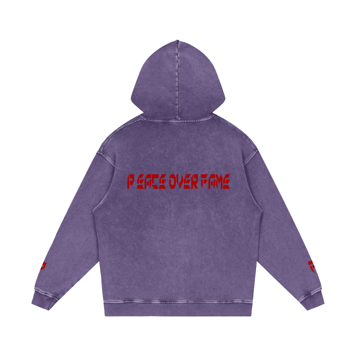 Snow Washed  Cotton Hoodie