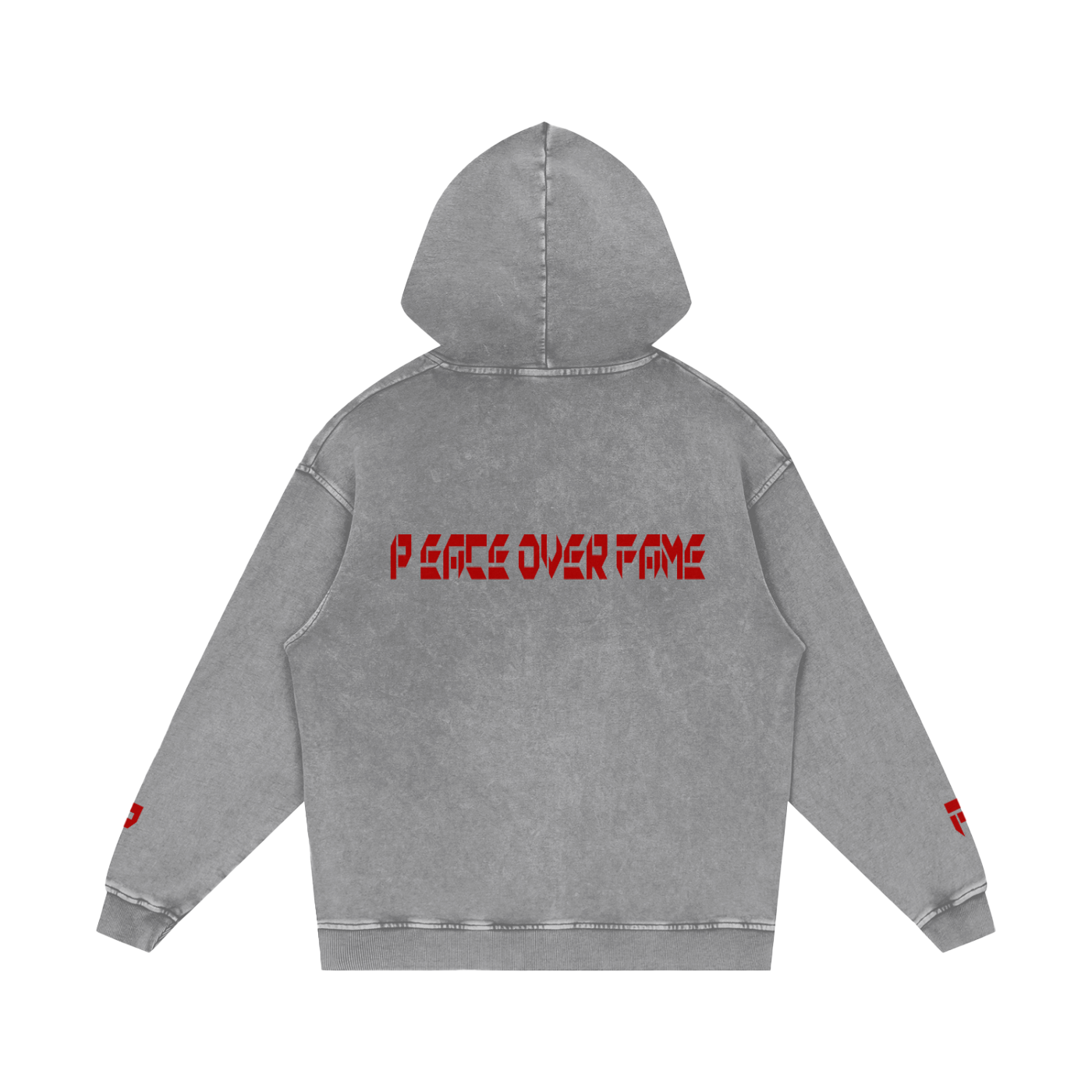 Snow Washed  Cotton Hoodie