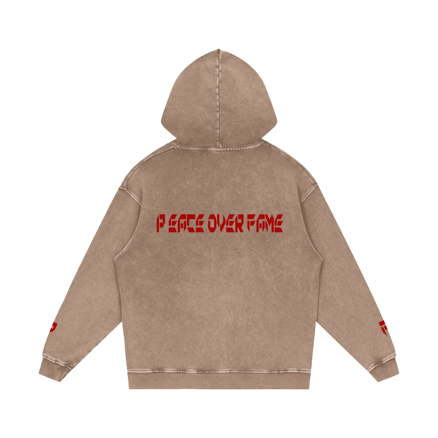 Snow Washed  Cotton Hoodie
