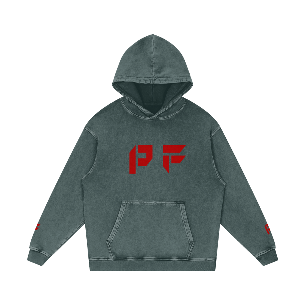 Snow Washed  Cotton Hoodie