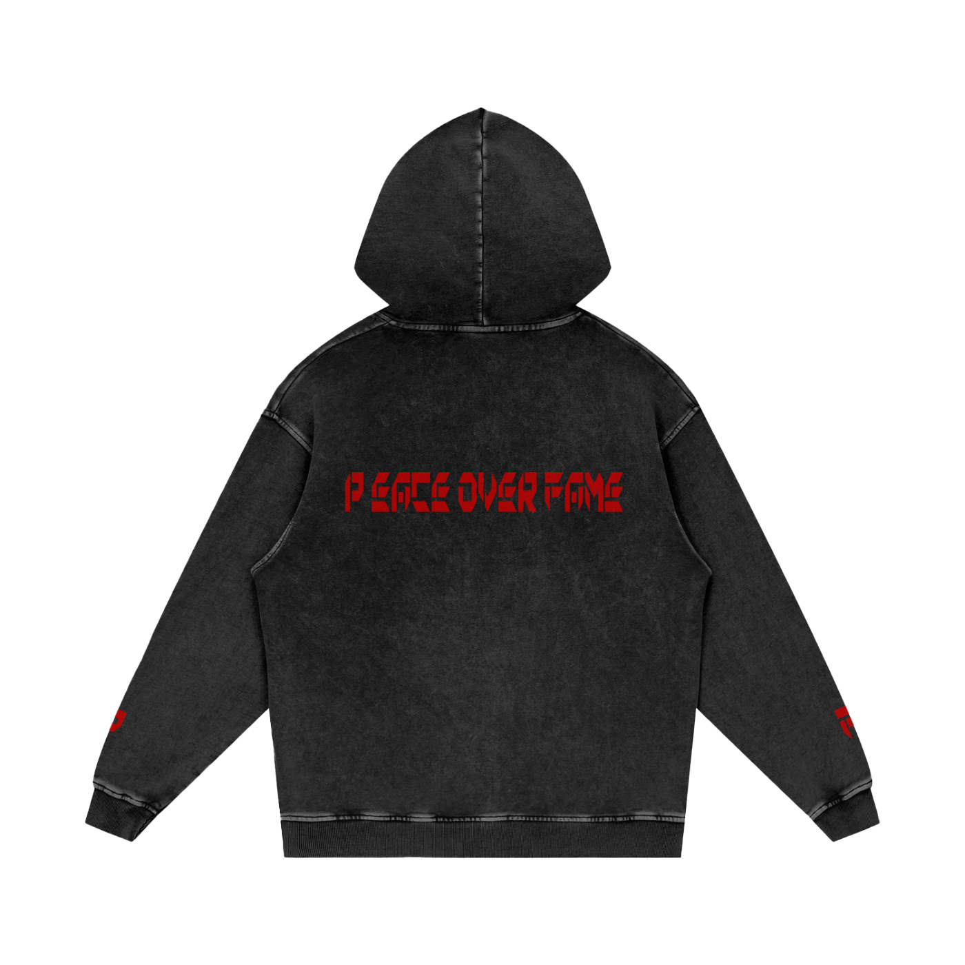 Snow Washed  Cotton Hoodie