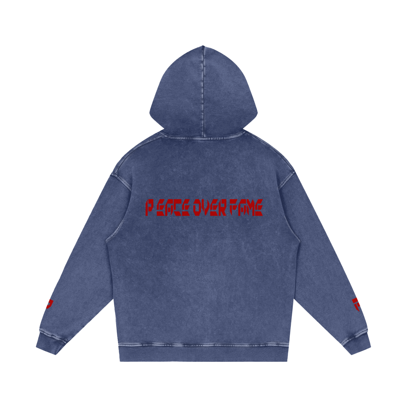 Snow Washed  Cotton Hoodie