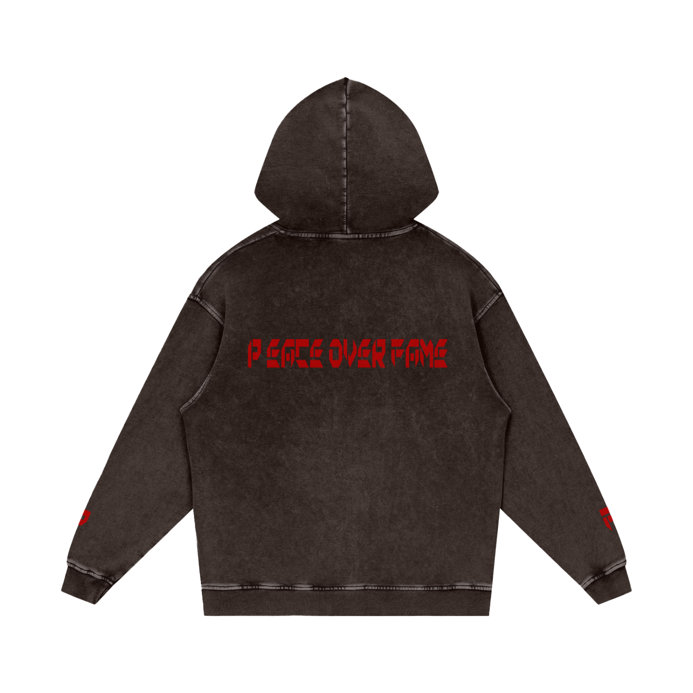 Snow Washed  Cotton Hoodie